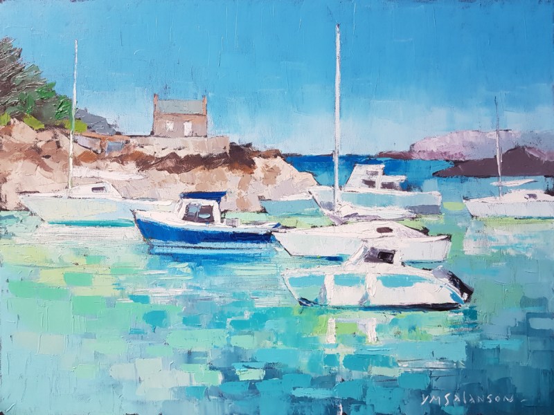 Mouillage aux Ebihens