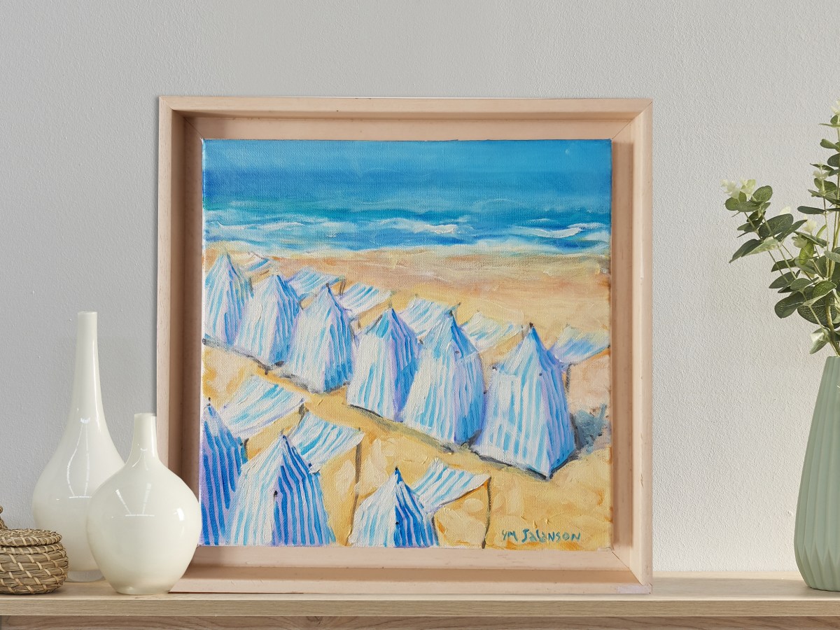 Les tentes de la plage de l&rsquo;écluse #1 – Dinard